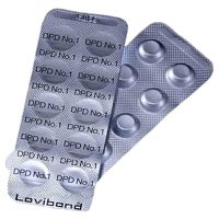 Таблетки DPD1 Lovibond для определения свободного хлора для фотометра и пултестера (250шт) (03009) Таблетки DPD1 Lovibond для определения свободного хлора для фотометра и пултестера (250шт) (03009)